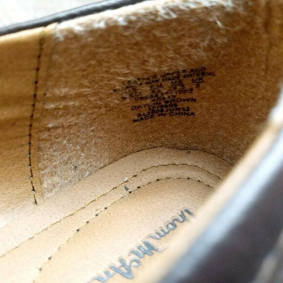 Thom McAn Womens Daylin Size 9.5 Brown Leather Slip On Loafers - Picture 9 of 10